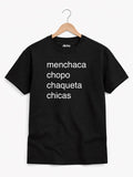 Remera «Menchaca Chopo chaqueta chicas»