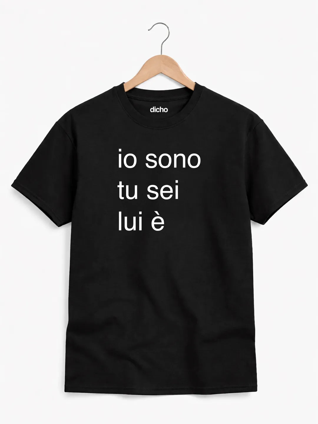Remera «Io sono, tu sei, lui è»