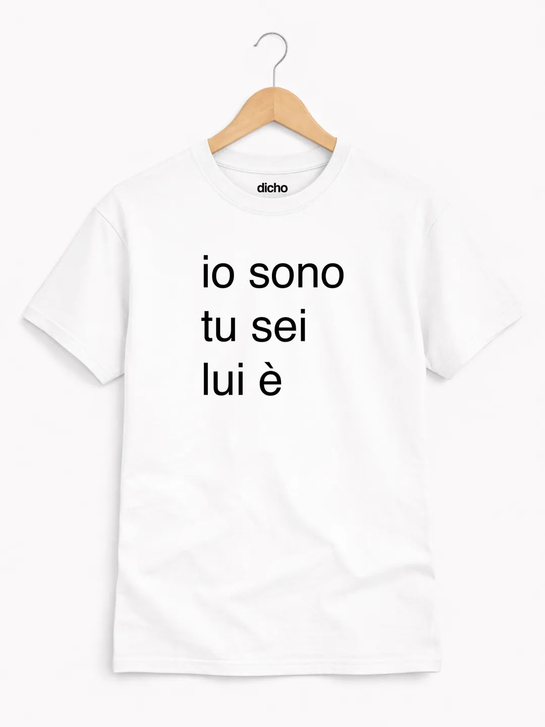 Remera «Io sono, tu sei, lui è»