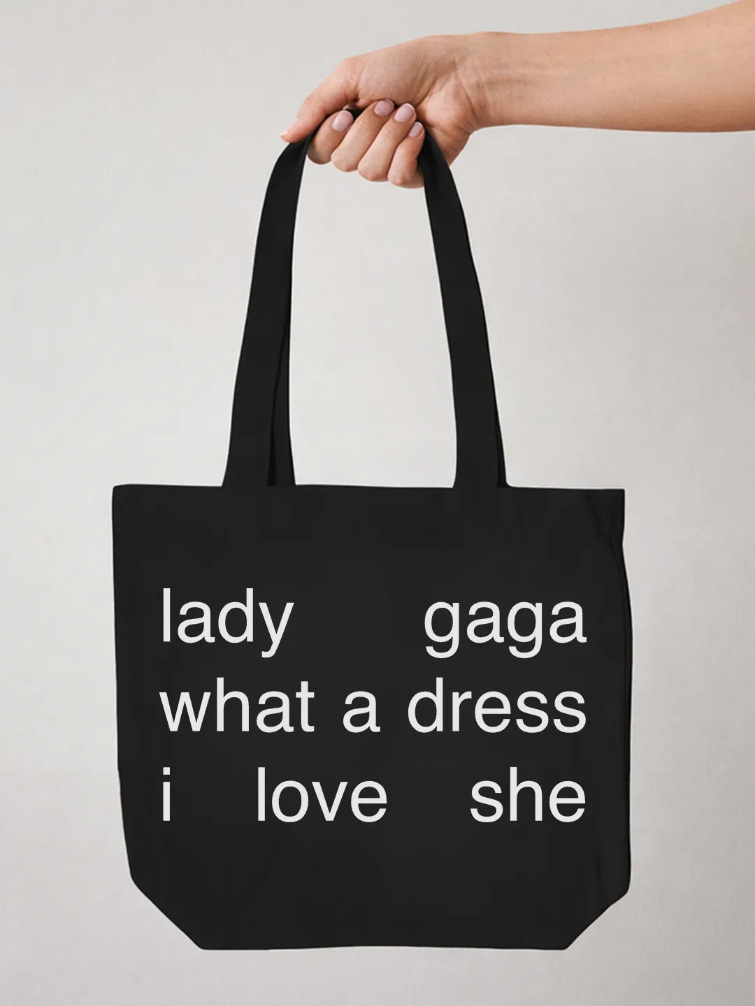 Tote bag «I love she»