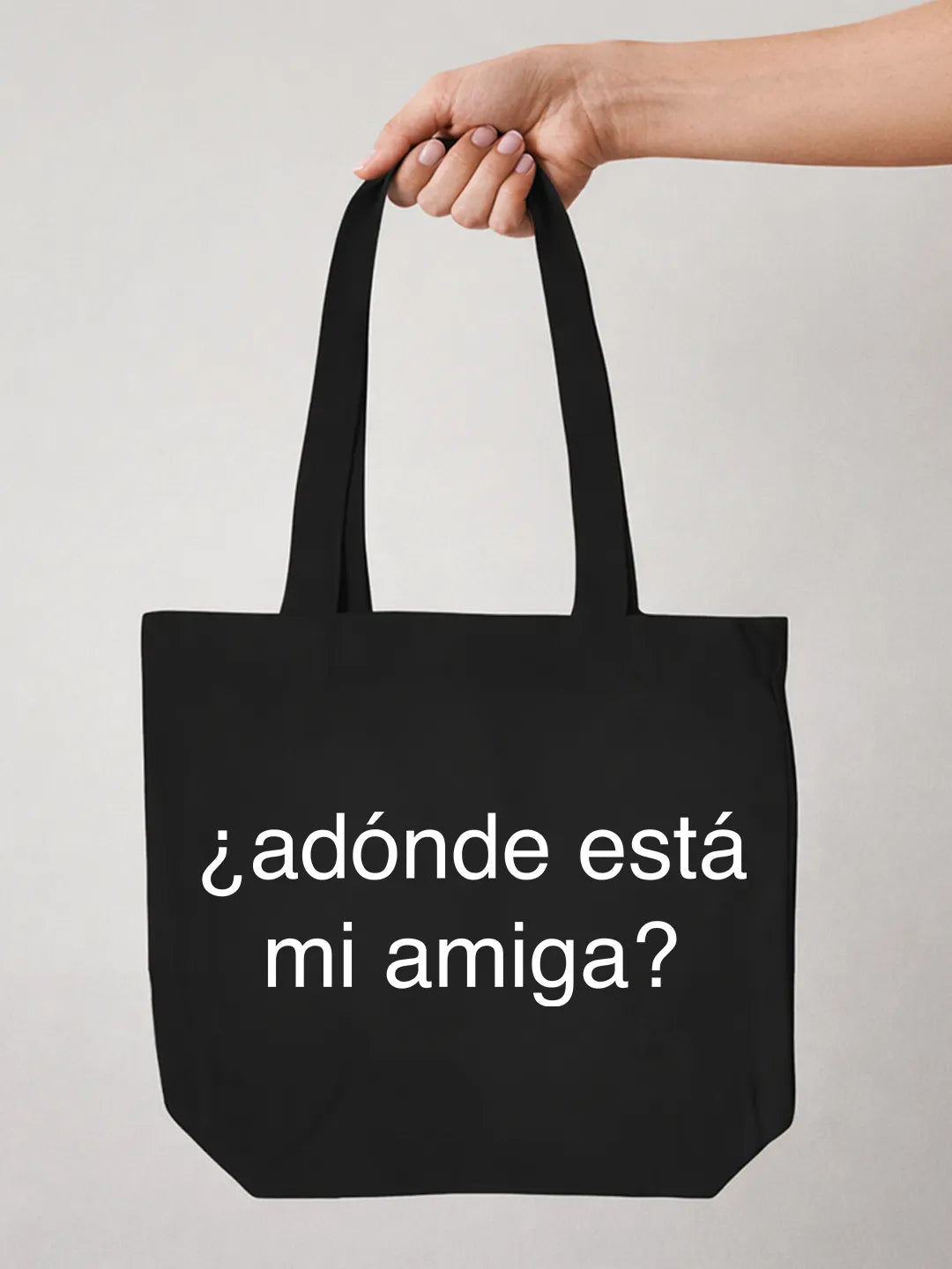 Tote bag «Adónde está mi amiga?»