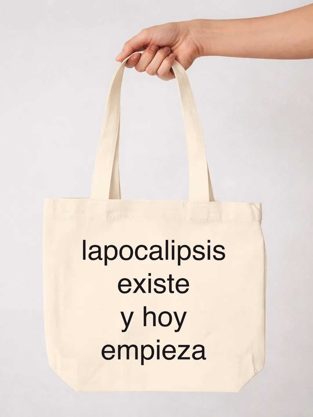 Tote bag «Lapocalipsis existe»