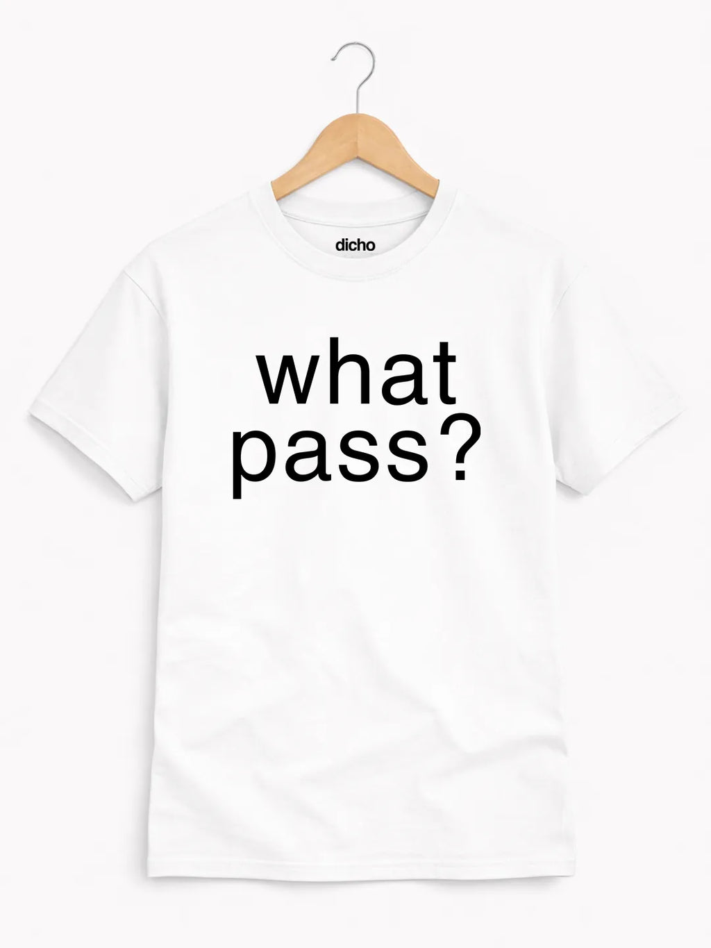 Remera «What pass?»