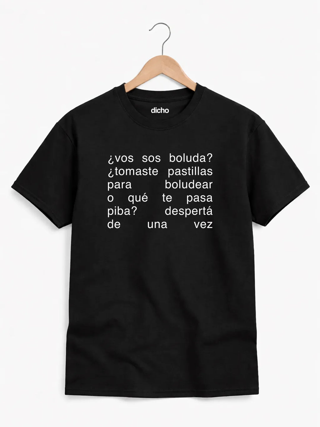 Remera «Vos sos boluda?»