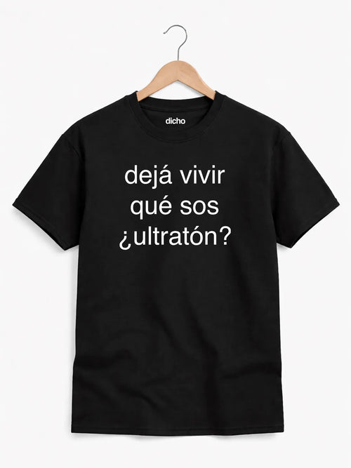 Remera «Dejá vivir»
