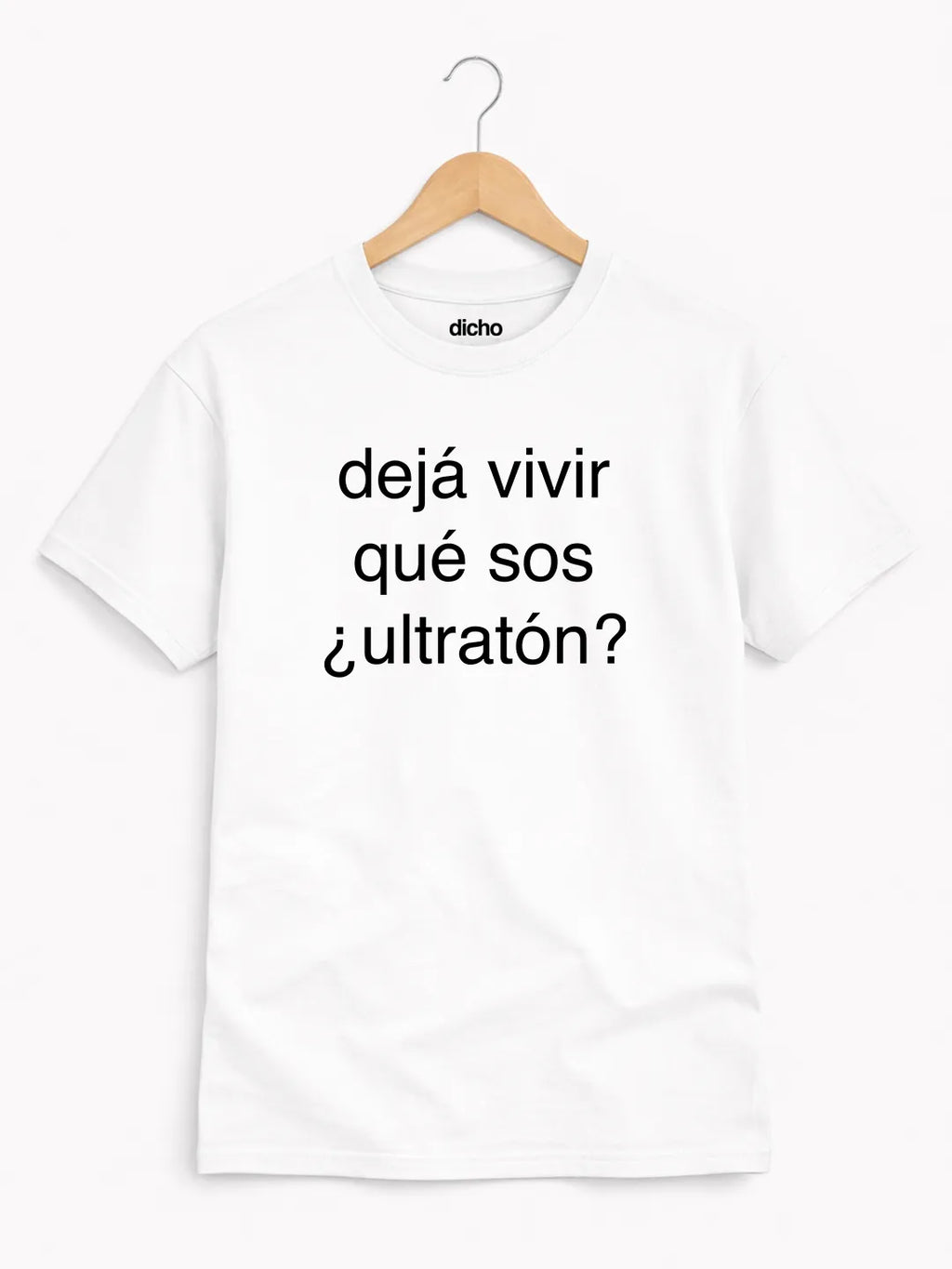Remera «Dejá vivir»
