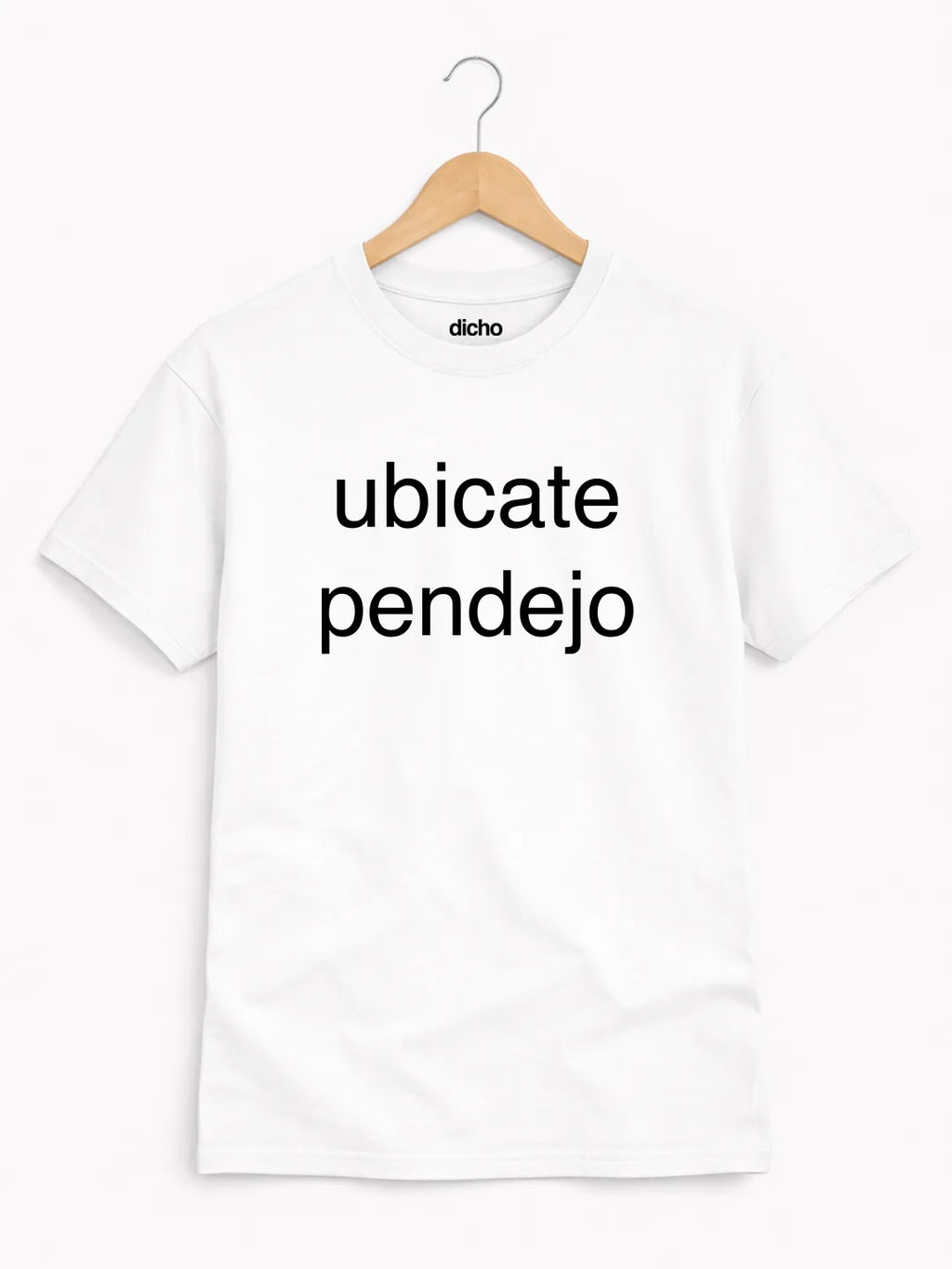 Remera «Ubicate pendejo»