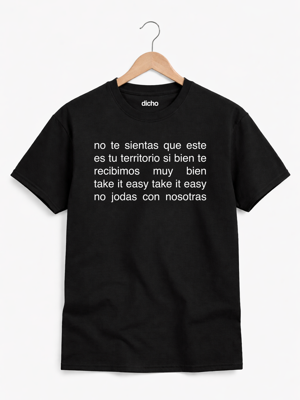 Remera «No jodas con nosotras»