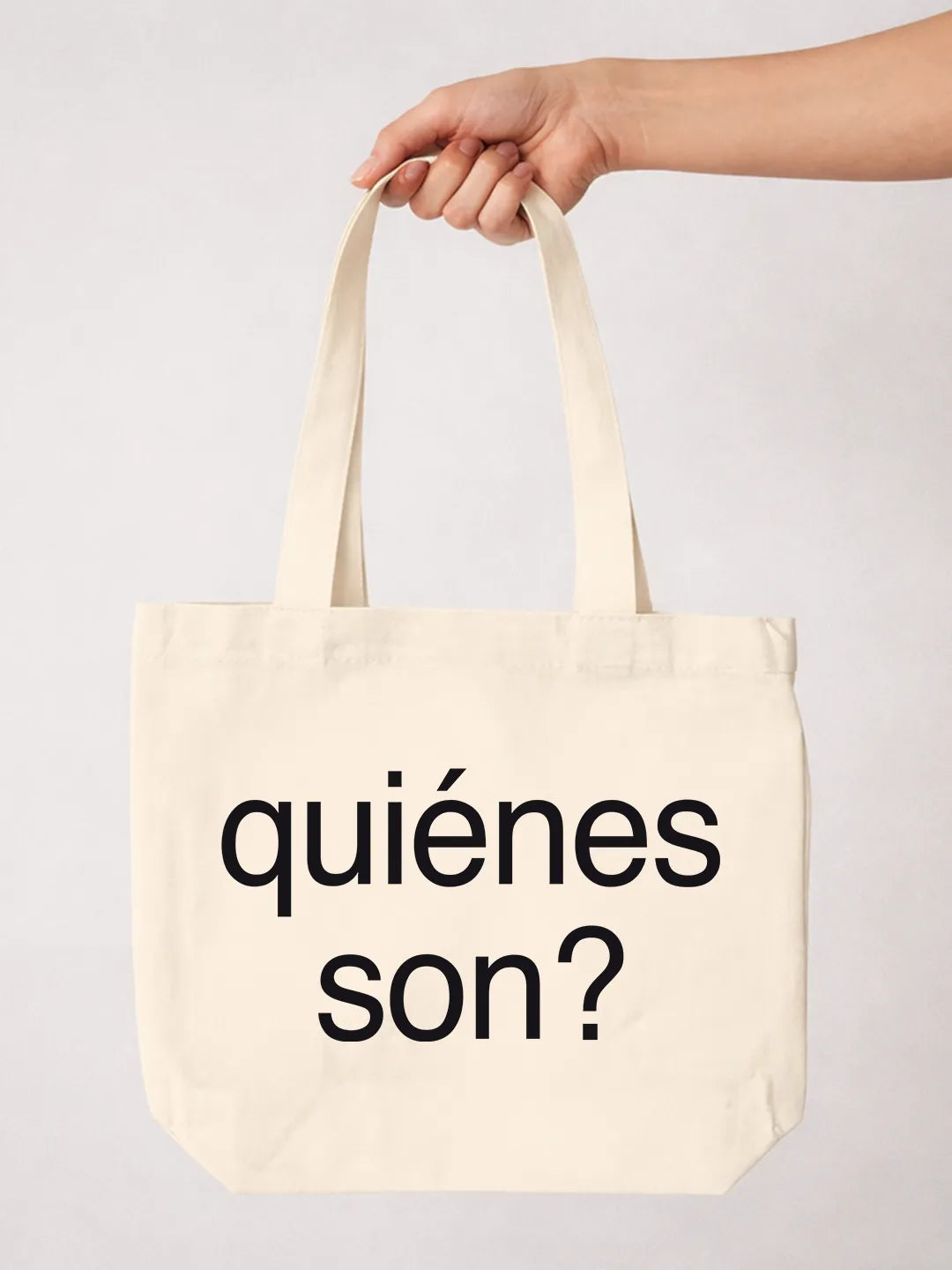 Tote bag «Quiénes son?» #2
