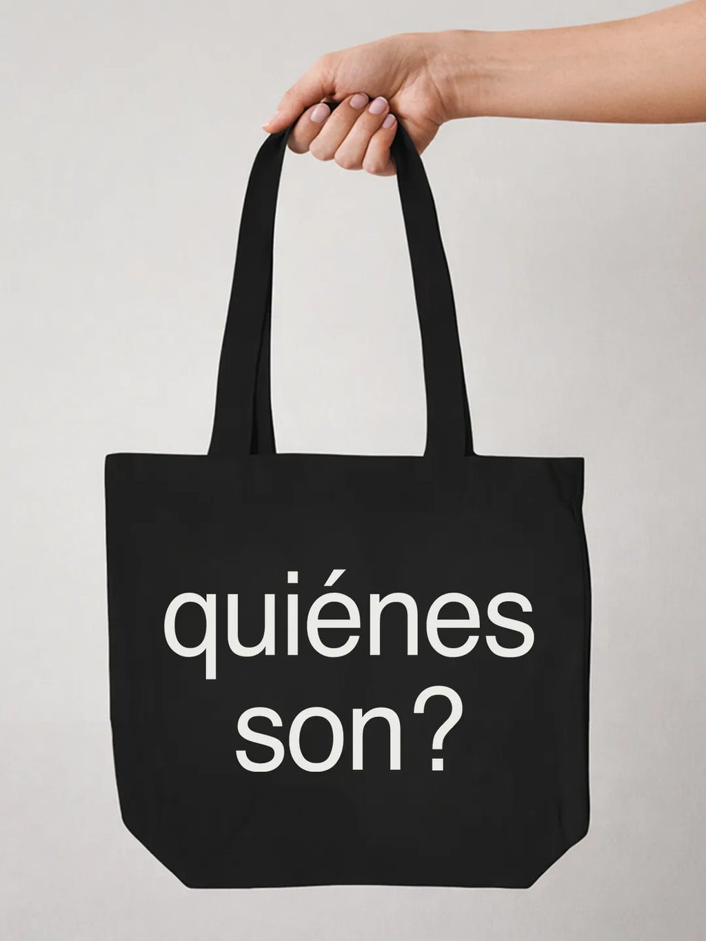 Tote bag «Quiénes son?» #2